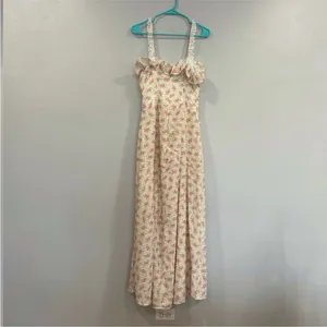 For Love & Lemons Amelia Maxi Dress Small S thumbnail 4