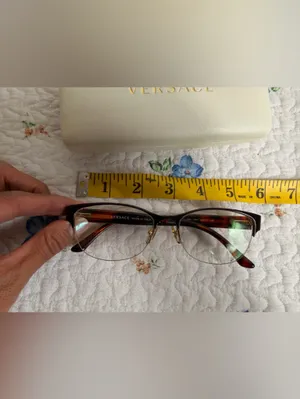 Versace Tortoiseshell Brown Glasses MOD 1222 1344 53017 140 thumbnail 5
