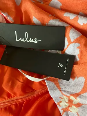 Lulu's Coral Floral Strapless Maxi Dress with Side Slit thumbnail 7