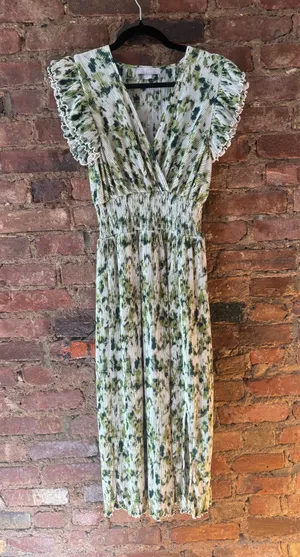 Nordstrom Rack Green maxi dress thumbnail 1