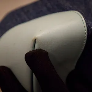 Gucci Denim and Light Blue Leather Shoulder Bag thumbnail 4
