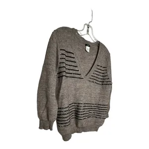 J Crew‎ Alpaca/Wool Blend Sweater Brown Size L thumbnail 3