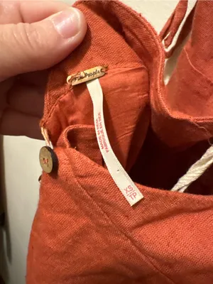 Free People halter wide leg romper Terra cotta size XS thumbnail 7