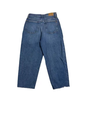👖✨Madewell‎ Balloon Leg High Rise Crop Jeans Medium Wash Size 29✨👖 thumbnail 5