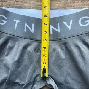 NVGTN Seamless Leggings Womens Medium Gray Activewear Athleisure Yoga thumbnail 3
