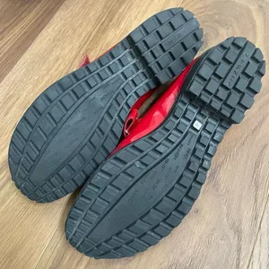 Ramon Tenza Red Patent Leather Mary Jane Lug Sole $250 7 thumbnail 8
