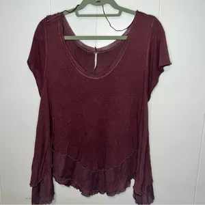 Mauve Free People T-shirt size M thumbnail 2