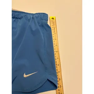 Nike Running Shorts Women Medium Blue Dri-FIT Just Do It Waistband 3 Inch Inseam thumbnail 12