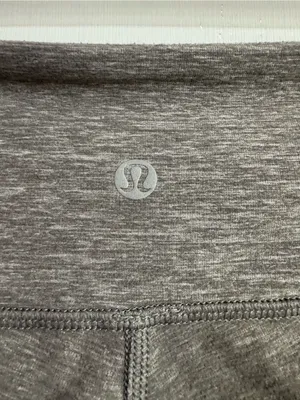 Lululemon Athletica Heathered Gray Pilates Leggings Size 2 thumbnail 4