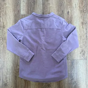 LL Bean‎ Womens Mauve Purple 100% Cotton Henley Long Sleeve Sweater Item Size M thumbnail 10