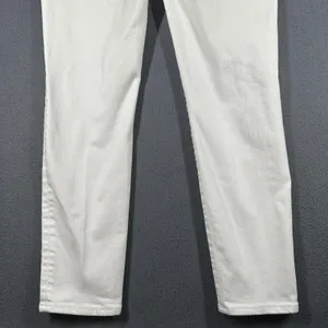 Abercrombie Fitch Simone High Rise Super Skinny Jeans Womens 10 White 30 Stretch thumbnail 16