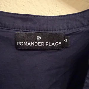 Tuckernuck Pomander Place‎ Navy Blue Cotton Poplin Kenzo Mini Dress Size XS thumbnail 5