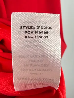 NWT Lulus Party for Two Asymmetrical Bodycon Mini Dress in Red‎ Size Small thumbnail 9