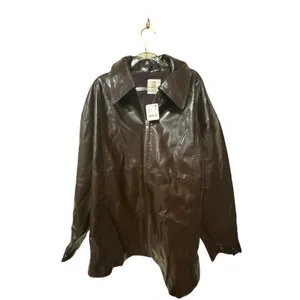 Free People Sloane Faux Leather Jacket Size XL thumbnail 7