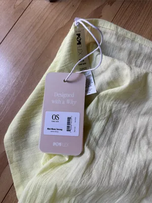 POPFLEX Mini Moon Sarong Lemon Drop Yellow Size undefined thumbnail 2