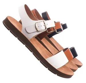 Black Faux Leather Sandal thumbnail 3