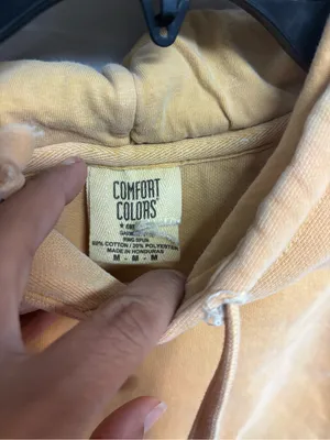 Comfort Colors Faded Yellow Pullover Hoodie thumbnail 3