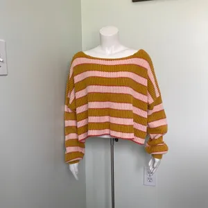 Free People Just My Stripe Sweater thumbnail 5