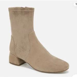 GENTLE SOULS - Emily Suede Side Zip Boot Size 8.5 Tan thumbnail 1