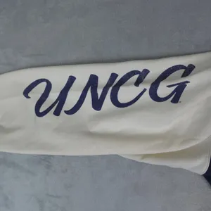 47 Brand UNCG Spartans Sweatshirt Womens XL Navy White Colorblock Pullover thumbnail 4