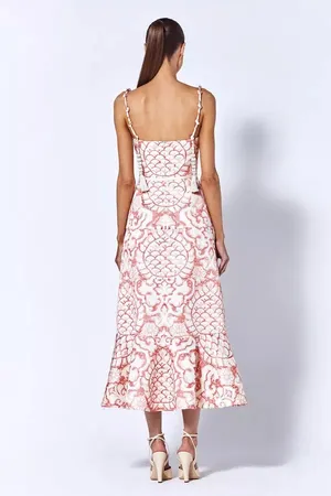 Alexis Pink Nolana Midi Dress thumbnail 5