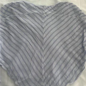 Free People Blue and White Striped Blouse thumbnail 7