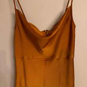 TAYLOR Satin‎ Midi Slip Dress Brown Size undefined thumbnail 3