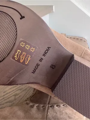 Free People Stitched-Up Western Boots in Brown NWOB thumbnail 9