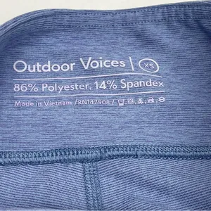 Outdoor Voices‎ 3/4 Warmup Leggings Womens Size XS Lilac Athletic Workout Gym thumbnail 2