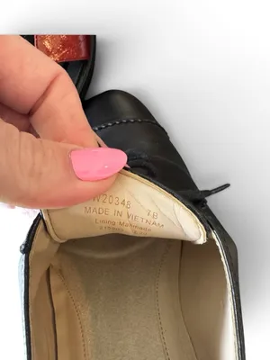 Cole Haan - Go-To Arden Black Leather Oxford Flats Women’s Sz 7B thumbnail 11