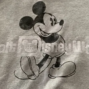 Walt Disney World disneyland womens small mickey mouse crewneck sweatshirt pullo thumbnail 3