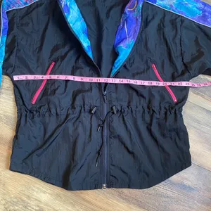 Vintage Reebok Windbreaker Jacket Retro Sport 80s 90s Nylon Medium Oversized thumbnail 6
