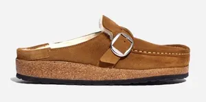 Birkenstock Buckley Shearling Suede Leather thumbnail 1