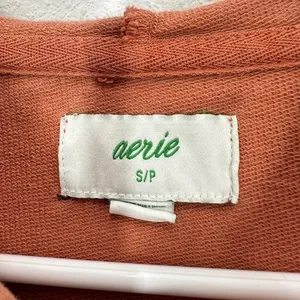 Aerie Size Small Sienna Brown Hoodie‎ Sweatshirt Pullover Loungewear Cozy Casual thumbnail 4