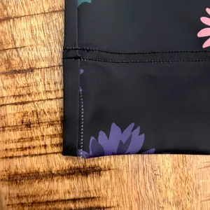 STAUD Austin Pants Size 4 Satin Floral‎ Bloom Flares Black Daisy Retro Festival thumbnail 16