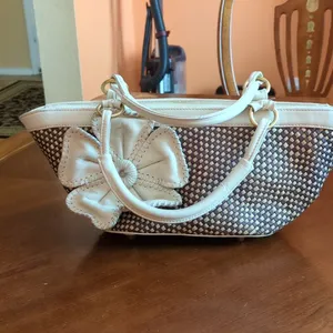 Brown/Cream Inge purse Brown thumbnail 2