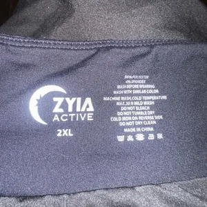 Zyia blue black camo athletic runner workout 2x shorts thumbnail 3