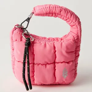 Free People Quilted Micro Pouch - #1034 thumbnail 1