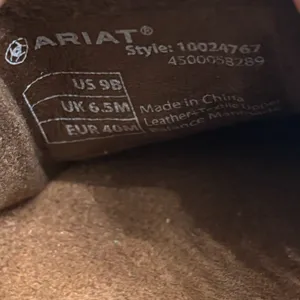 Ariat cruiser shoes slip ons Steers and Roses sz 9 thumbnail 6
