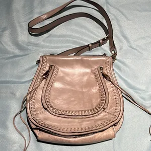 Rebecca Minkoff | Vanity Saddle Bag Almond Leather C9‎ thumbnail 3