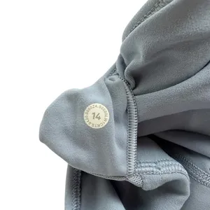 Lululemon Align Tank Chambray Light Blue Size 14 Nulu Scoop Neck Bra Crop Top thumbnail 4