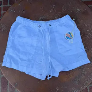 Target C&C California white linen shorts Size M #summer #eurosummet #boho #beach thumbnail 2