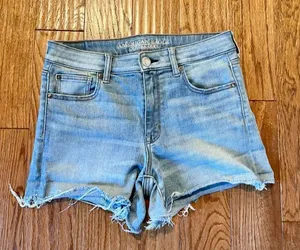 American eagle high rise shortie size 10 thumbnail 2