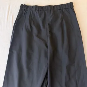 Floral Embroidered Wide Leg Trousers Womens Medium Black thumbnail 11