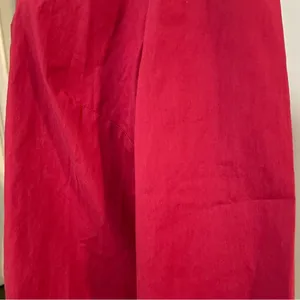 Gap Button Down Women Red Shirt thumbnail 5