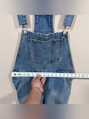 UNIF DENIM BRIT OVERALLS medium blue women’s thumbnail 4