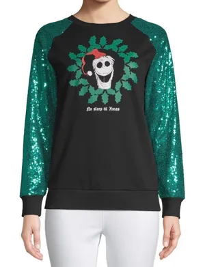 NWT Nightmare Before Christmas Disney long sleeve t shirt‎ fits like a Small thumbnail 1