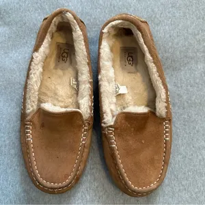 Ugg Ansley slippers in chestnut size 8 thumbnail 2