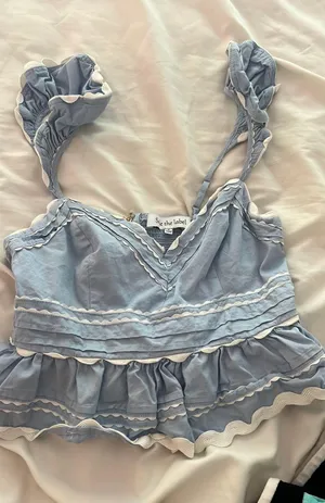 going out top Blue thumbnail 1