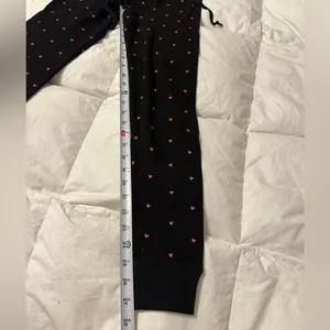 Plush Thermal Heart Pajama & Scrunchie Set - NWT - Size XS thumbnail 14